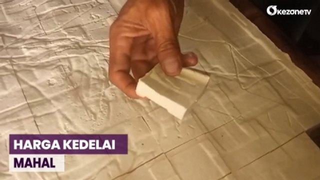 Kedelai Mahal, Ukuran Tahu di Pandeglang Menyusut
