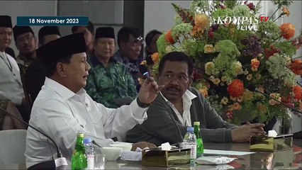 [FULL] Pidato Prabowo saat Hadiri Diskusi dengan Perwakilan Kiai Kampung se-Indonesia