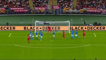 İtalya, Kuzey Makedonya'yı 5 golle geçti