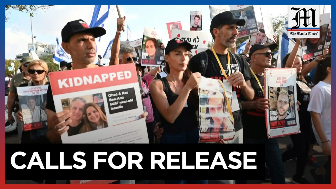 Israelis march to Jerusalem for return of Hamas-held hostages