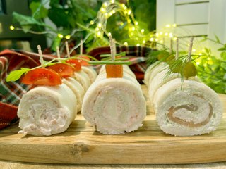 3 aperitivos de Navidad con pan de molde