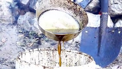 Binbir zahmetle üretilen defne yağının litresi 200 liradan satılıyor