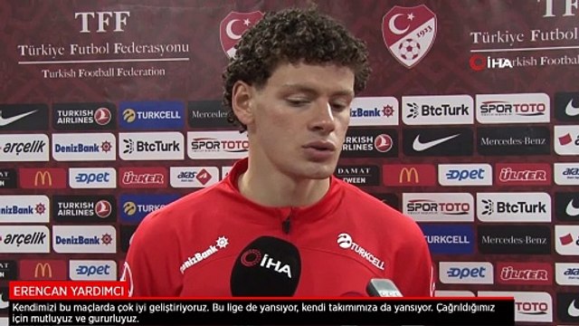 Erencan Yardımcı: Ümit Milli Takım'a çağrıldığımız için mutluyuz ve gururluyuz