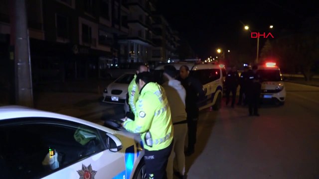 Alkollü sürücü polis takibinde yakalandı