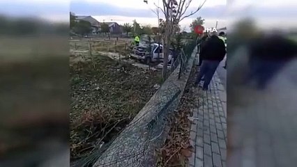 Elazığ'da çırak, izinsiz aldığı araçla kaza yaptı