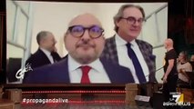 Il ministro Sangiuliano saluta gli 