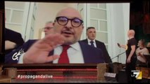 Il ministro Sangiuliano saluta gli 