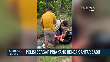 Penyergapan Pria yang Hendak Antar Sabu ke Kawasan Eks Lokalisasi Pulau Baai