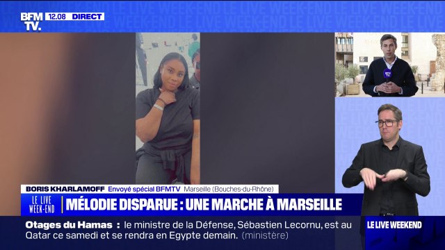 Pour la disparition de Mélodie, une marche organisée par la famille à Marseille