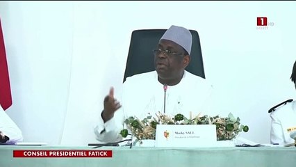 Macky Sall: "Ceux qui pensent pouvoir semer le chaos dans ce pays n'ont qu'à se tenir tranquilles"