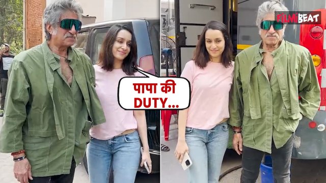 Shraddha Kapoor बनी पापा Shakti Kapoor के लिए Driver, Shakti बोले- मेरा Driver बढ़िया, Video Viral!