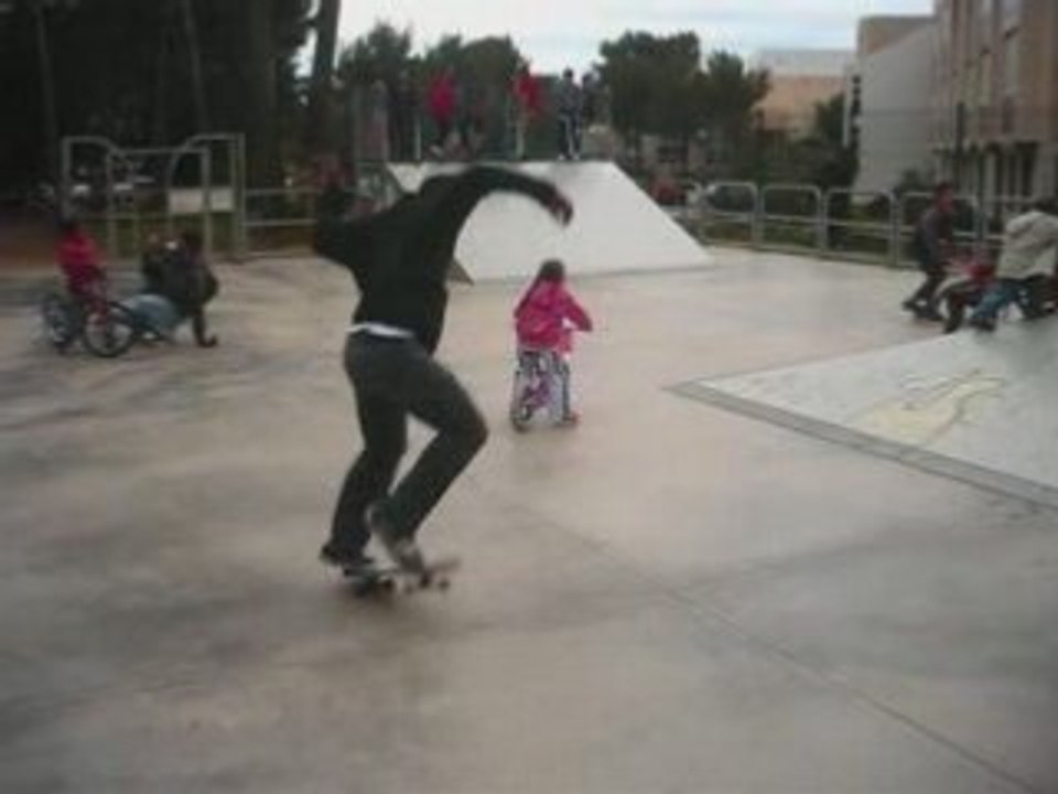 Double flip back rentré