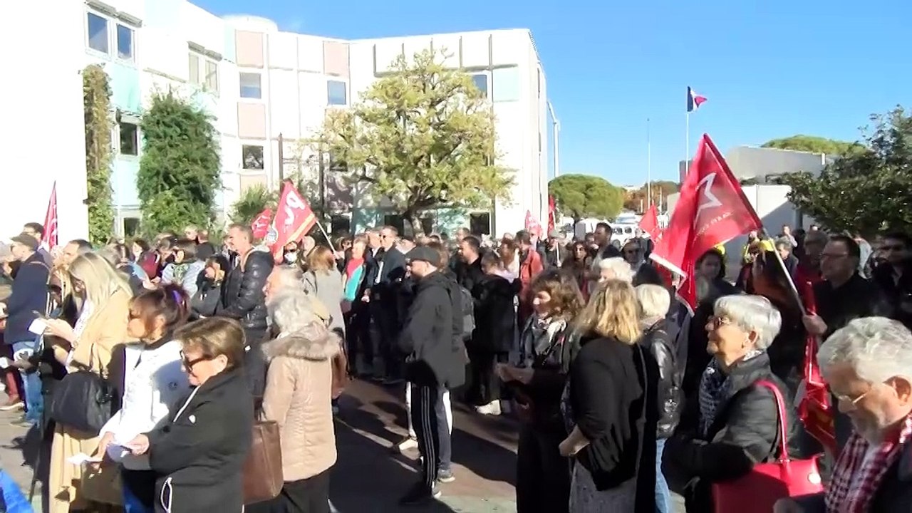 A Martigues comme dans d'autres communes, rassemblement pour la paix au Proche-Orient