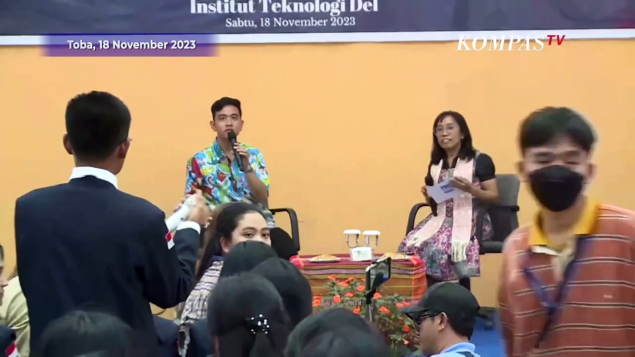 Tanya-Jawab Gibran dengan Mahasiswa di Toba, Bahas Kepemimpinan di Solo