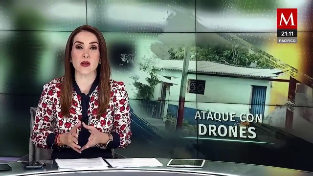 Atacan a pobladores con explosivos lanzados desde dronea en Guerrero