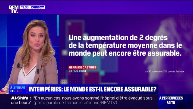 LA VÉRIF' - Après les tempêtes, les inondations ou encore la sécheresse, enterons-nous dans un monde inassurable?