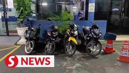 Penang cops seize 16 motorcycles, issue 74 summonses in Op Samseng Jalanan