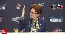 Meral Akşener: İspat ederlerse politikayı bırakırım