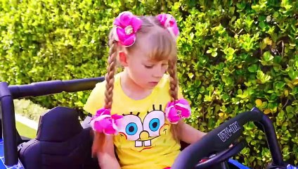 Diana and Oliver Inflatable Maze Challenge and Other Adventure Stories for Kids