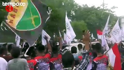 Sosialisasikan Pemilu di Madura, Mahfud MD Ramai Disambut Warga
