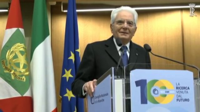 Mattarella al Cnr per centenario: futuro entra in noi con la ricerca