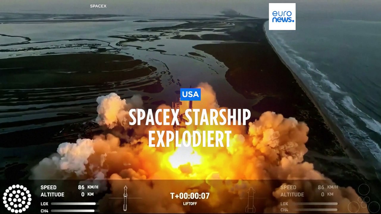 Schon wieder Probleme beim Start von Musks SpacEx-Starship