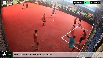 But de Luc DEJEU - ETOILE ROUGE BELGRADE