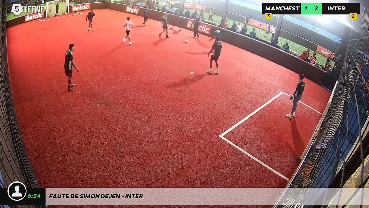 Faute de Simon Dejen - INTER