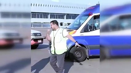 Gazze'den tahliye edilen Filistinli yaralı çocuklar Birleşik Arap Emirlikleri'ne ulaştı