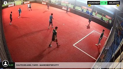 Faute de Axel Yapo - MANCHESTER CITY