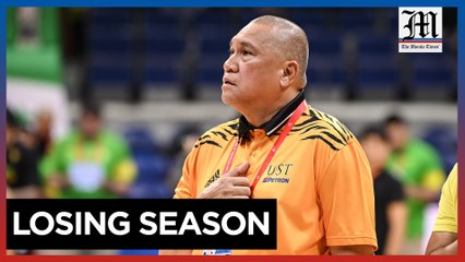 Jarencio takes responsibility for UST's 2-12 record in UAAP 86