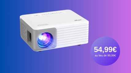 "Ce petit projecteur vidéo ne fait pas attendre le Black Friday et est à prix réduit de près de 50% sur Amazon.