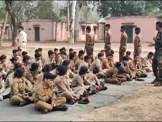 एनसीसी कैडटस सीख रहे हैँ नेतृत्व के गुण, देखे वीडियो