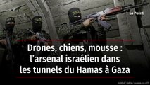 Drones, chiens, mousse : l’arsenal israélien dans les tunnels du Hamas à Gaza