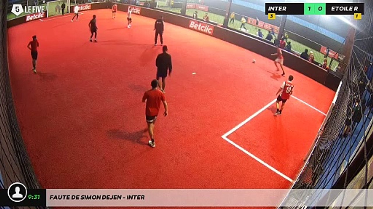 Faute de Simon Dejen - INTER