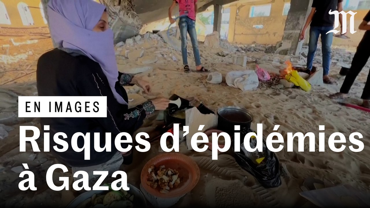 En images : l’OMS s’inquiète des risques d’épidémies dans la bande de Gaza
