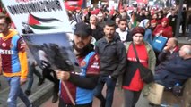 MARCHE DE FANS EN SOUTIEN À LA PALESTINE À TRABZON