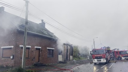 Incendie à Fernelmont