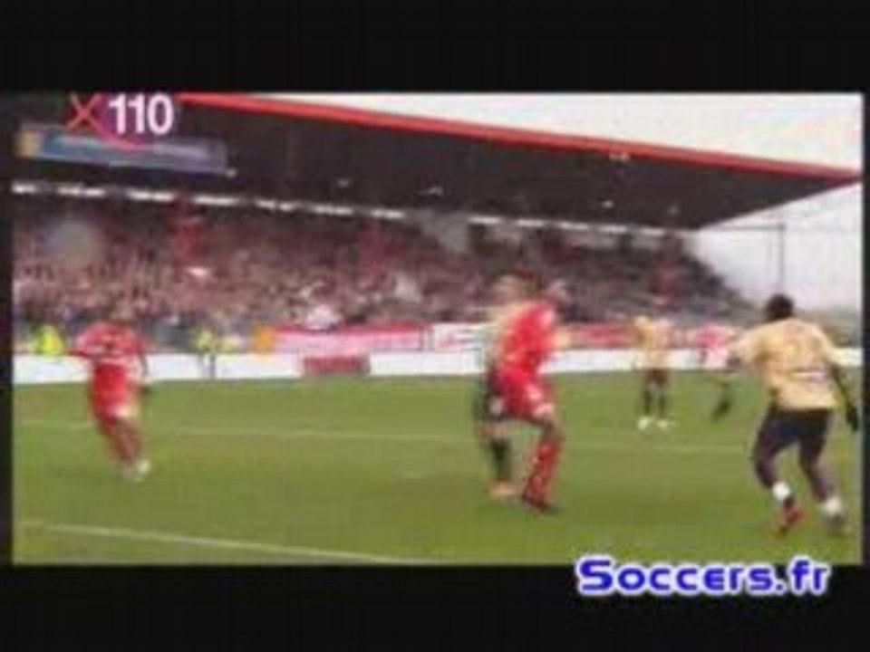 vafc-lyon 31emes journee 2007/2008 1er but keita