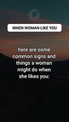 she might show signs of jealousy when you talk about other women.