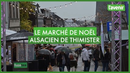 Le marché de Noël alsacien de Thimister