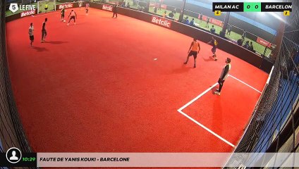 Faute de Yanis Kouki - BARCELONE