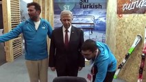 Le maire de la municipalité métropolitaine d'Ankara, Mansur Yavaş, a visité le salon Travel Expo Ankara