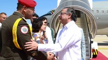 Presidente de Colombia, Gustavo Petro, llegó a Venezuela para reunirse con Nicolás Maduro