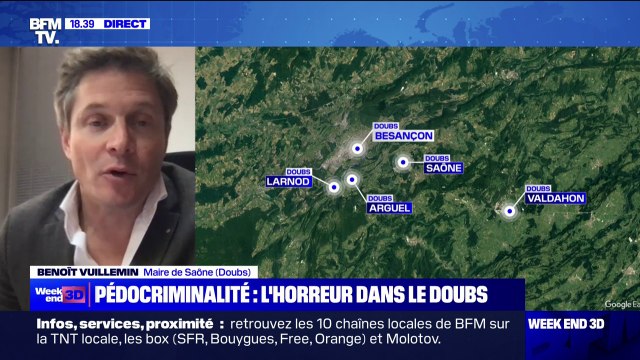 Frères pédocriminels dans le Doubs: dans cette commune, on n'en avait jamais entendu parler , affirme le maire de Saône, Benoît Vuillemin