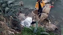 Muğla'da otomobil sahil bandından düşerek yaralanan yaşlı adam kurtarıldı