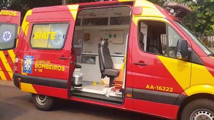 Ao realizar manutenção na casa da mãe, homem sofre queda de três metros e fica ferido