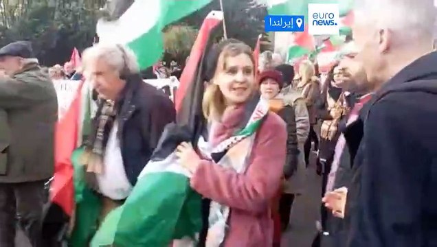 شاهد: المظاهرات تعمّ العديد من الدول الأوروبية تضامنًا مع الفلسطينيين ولوقف الحرب على غزة
