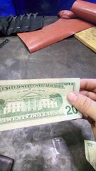 Folded Bills Create An Interesting Image