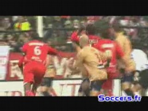 vafc-lyon 31emes journee 2007/2008 2emes but chelle